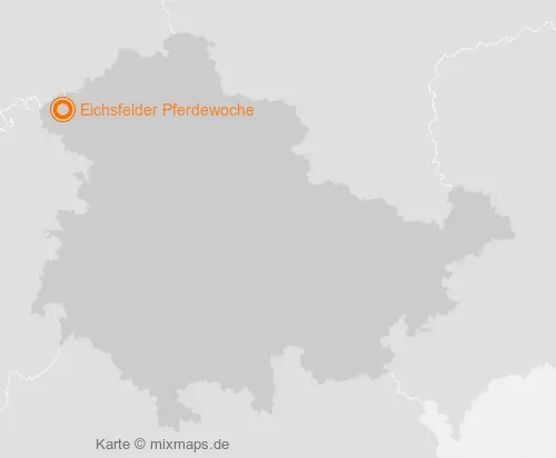 Karte Thüringen: Eichsfelder Pferdewoche, Uder