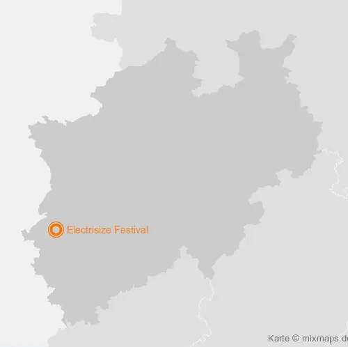 Karte Nordrhein-Westfalen: Electrisize Festival, Erkelenz