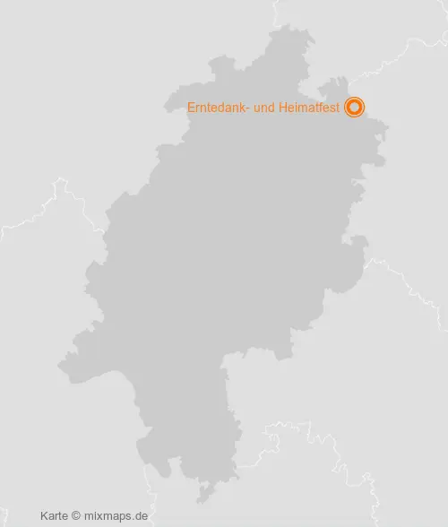 Karte Hessen: Erntedank- und Heimatfest, Bad Sooden-Allendorf