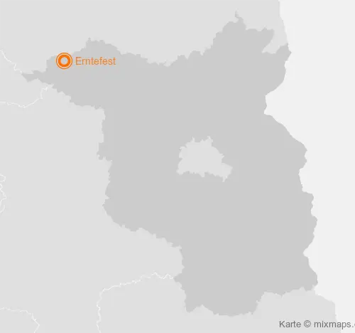 Karte Brandenburg: Erntefest, Dallmin