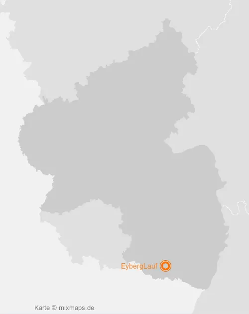 Karte Rheinland-Pfalz: EybergLauf, Dahn