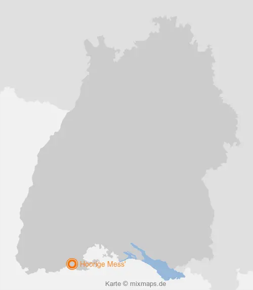 Karte Baden-Württemberg: Hoorige Mess', Waldshut-Tiengen