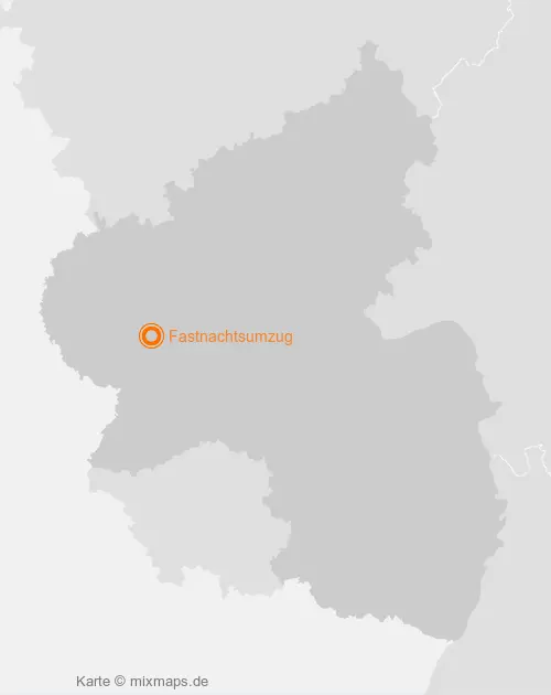 Karte Rheinland-Pfalz: Fastnachtsumzug, Spangdahlem