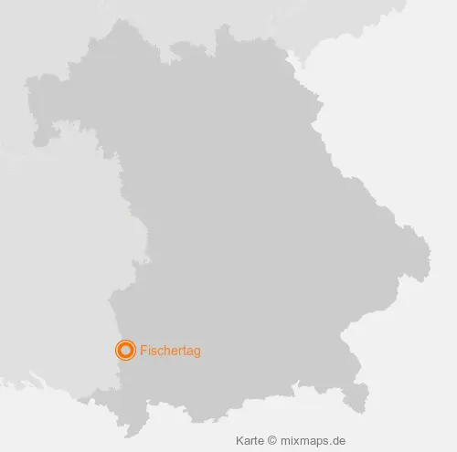 Karte Bayern: Fischertag, Memmingen