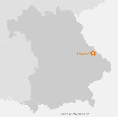 Karte Bayern: Flugfest, Arnbruck