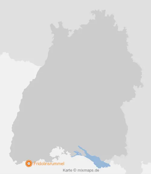 Karte Baden-Württemberg: Fridolinsrummel, Bad Säckingen