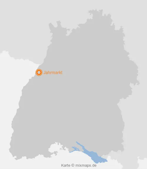 Karte Baden-Württemberg: Jahrmarkt, Rastatt