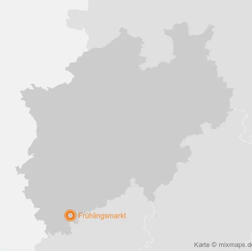 Karte Nordrhein-Westfalen: Frühlingsmarkt, Bad Münstereifel