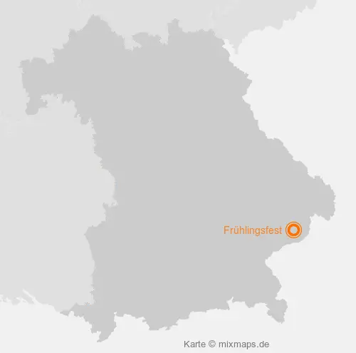 Karte Bayern: Frühlingsfest, Bad Griesbach