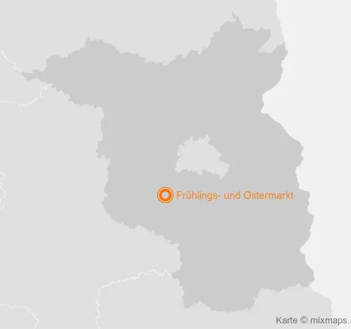 Karte Brandenburg: Frühlings- und Ostermarkt, Beelitz