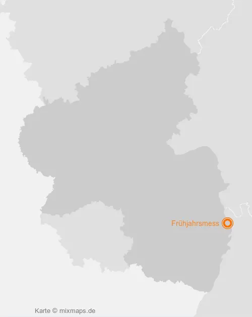 Karte Rheinland-Pfalz: Frühjahrsmess, Ludwigshafen am Rhein