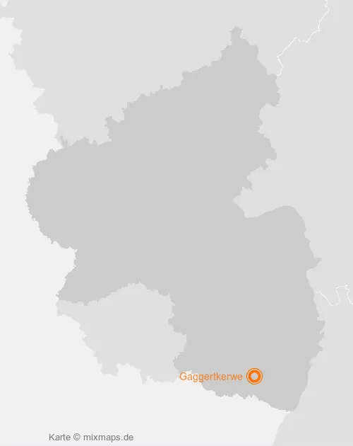 Karte Rheinland-Pfalz: Gaggertkerwe, Gossersweiler-Stein