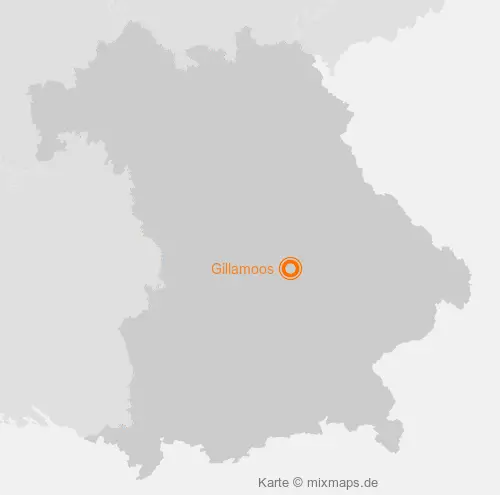 Karte Bayern: Gillamoos, Abensberg