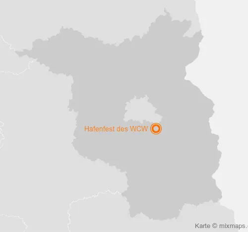 Karte Brandenburg: Hafenfest des WCW, Wildau