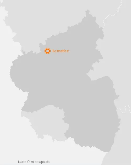 Karte Rheinland-Pfalz: Heimatfest, Adenau