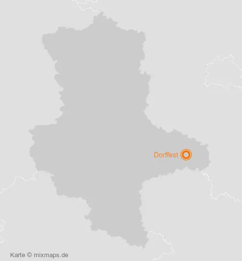 Karte Sachsen-Anhalt: Dorffest, Schützberg