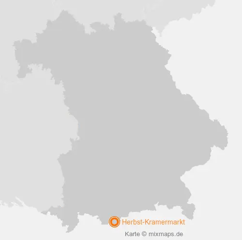 Karte Bayern: Herbst-Kramermarkt, Mittenwald