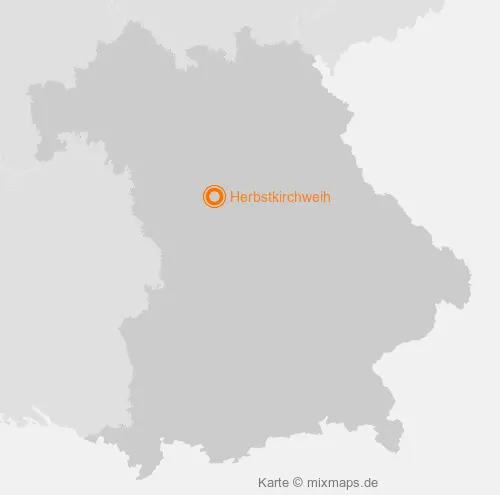 Karte Bayern: Herbstkirchweih, Schwabach