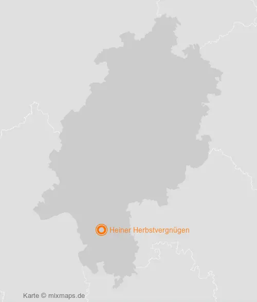 Karte Hessen: Heiner Herbstvergnügen, Darmstadt