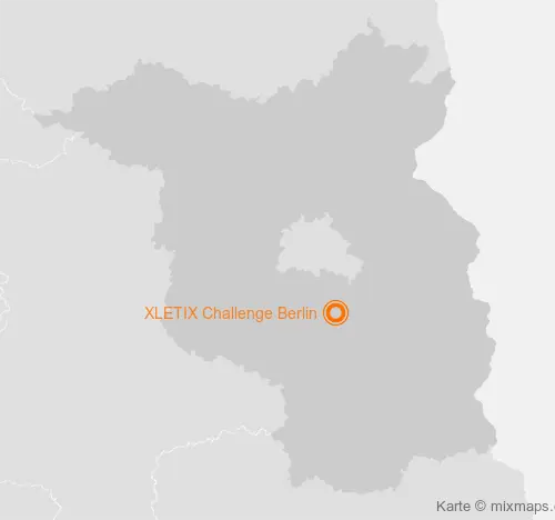 Karte Brandenburg: XLETIX Challenge Berlin, Kallinchen