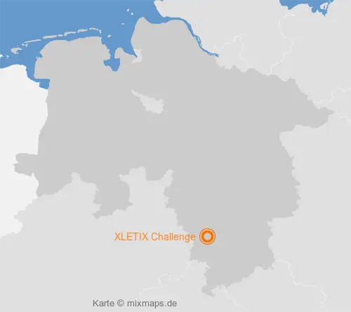 Karte Niedersachsen: XLETIX Challenge, Stadtoldendorf