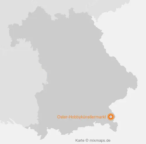 Karte Bayern: Oster-Hobbykünstlermarkt, Teisendorf