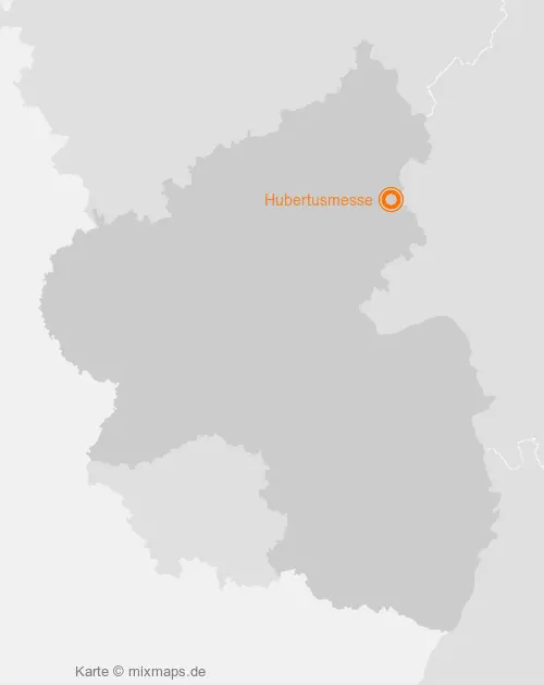 Karte Rheinland-Pfalz: Hubertusmesse, Nentershausen