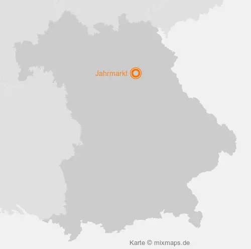 Karte Bayern: Jahrmarkt, Auerbach in der Oberpfalz