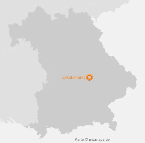 Karte Bayern: Jakobimarkt, Langquaid