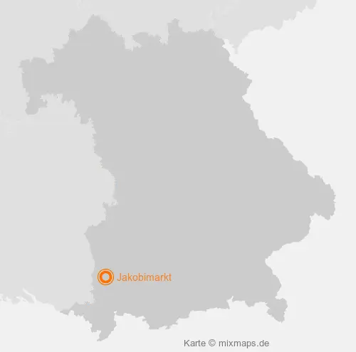 Karte Bayern: Jakobimarkt, Ottobeuren