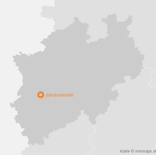 Karte Nordrhein-Westfalen: Jakobusmarkt, Neuss