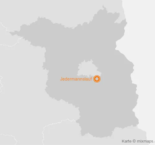 Karte Brandenburg: Jedermannslauf, Zeuthen