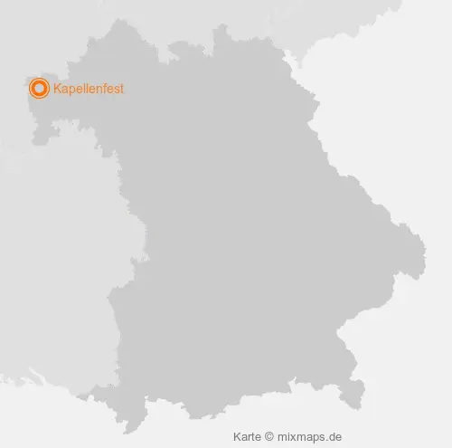 Karte Bayern: Kapellenfest, Breunsberg