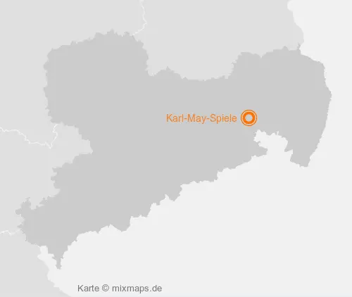 Karte Sachsen: Karl-May-Spiele, Bischofswerda