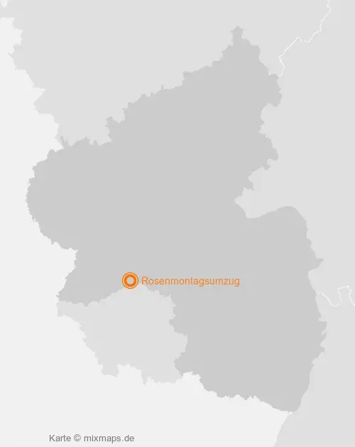 Karte Rheinland-Pfalz: Rosenmontagsumzug, Hermeskeil