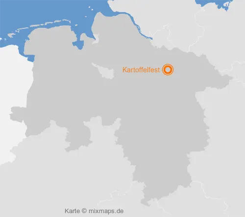 Karte Niedersachsen: Kartoffelfest, Soderstorf