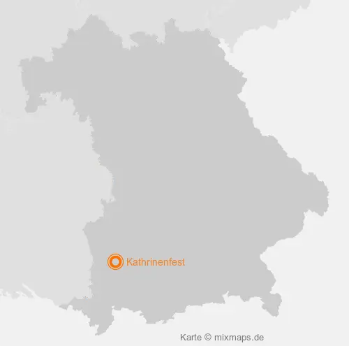 Karte Bayern: Kathrinenfest, Mindelheim