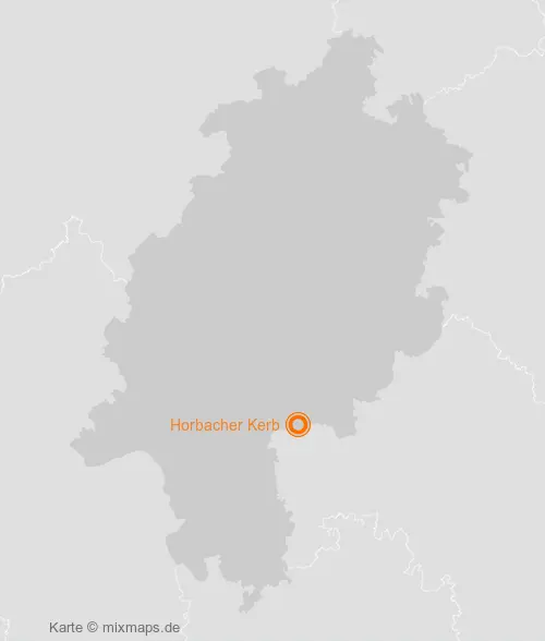 Karte Hessen: Horbacher Kerb, Horbach