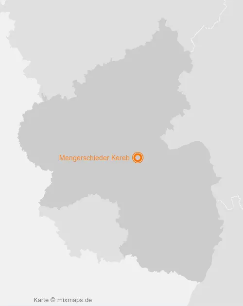 Karte Rheinland-Pfalz: Mengerschieder Kereb, Mengerschied