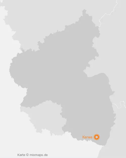 Karte Rheinland-Pfalz: Kerwe, Barbelroth