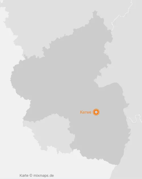 Karte Rheinland-Pfalz: Kerwe, Dielkirchen