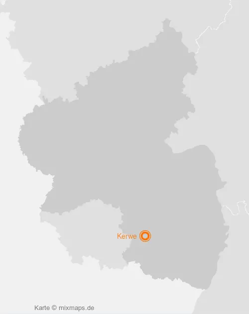 Karte Rheinland-Pfalz: Kerwe, Mittelbrunn