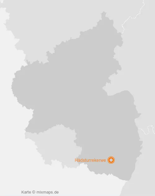 Karte Rheinland-Pfalz: Hädsturrekerwe, Rinnthal