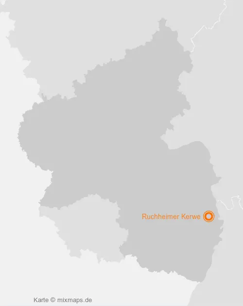 Karte Rheinland-Pfalz: Ruchheimer Kerwe, Ruchheim