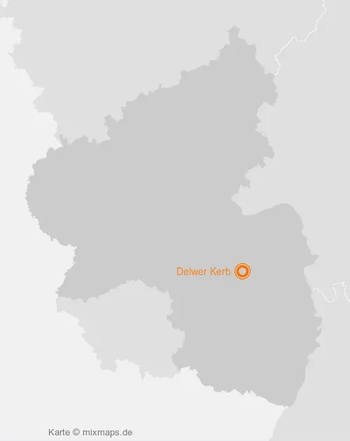 Karte Rheinland-Pfalz: Delwer Kerb, Sankt Alban
