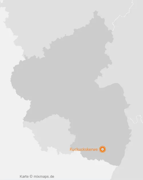 Karte Rheinland-Pfalz: Kuckuckskerwe, Wernersberg