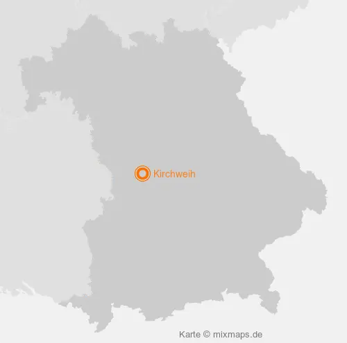 Karte Bayern: Kirchweih, Dietfurt in Mittelfranken