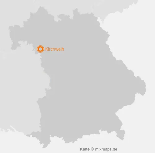 Karte Bayern: Kirchweih, Geißlingen