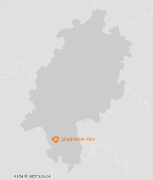 Karte Hessen: Griesheimer Kerb, Griesheim