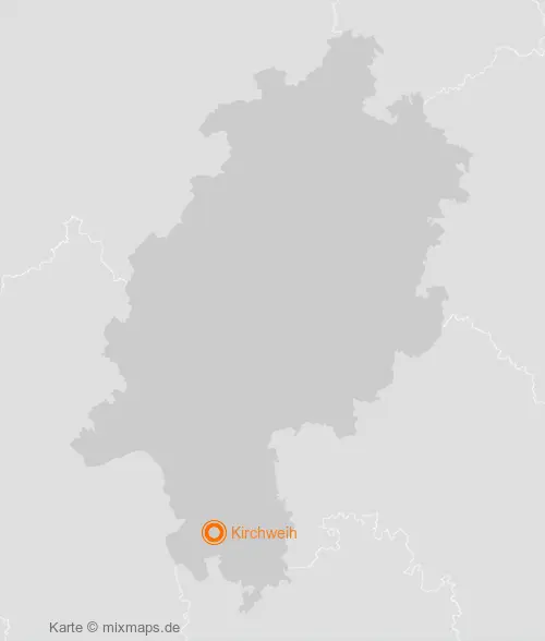 Karte Hessen: Kirchweih, Hochstädten